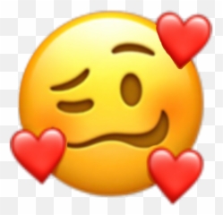 Emoji Love Cute Edit Weird Sticker - Lovey Emoji,Weird Emojis