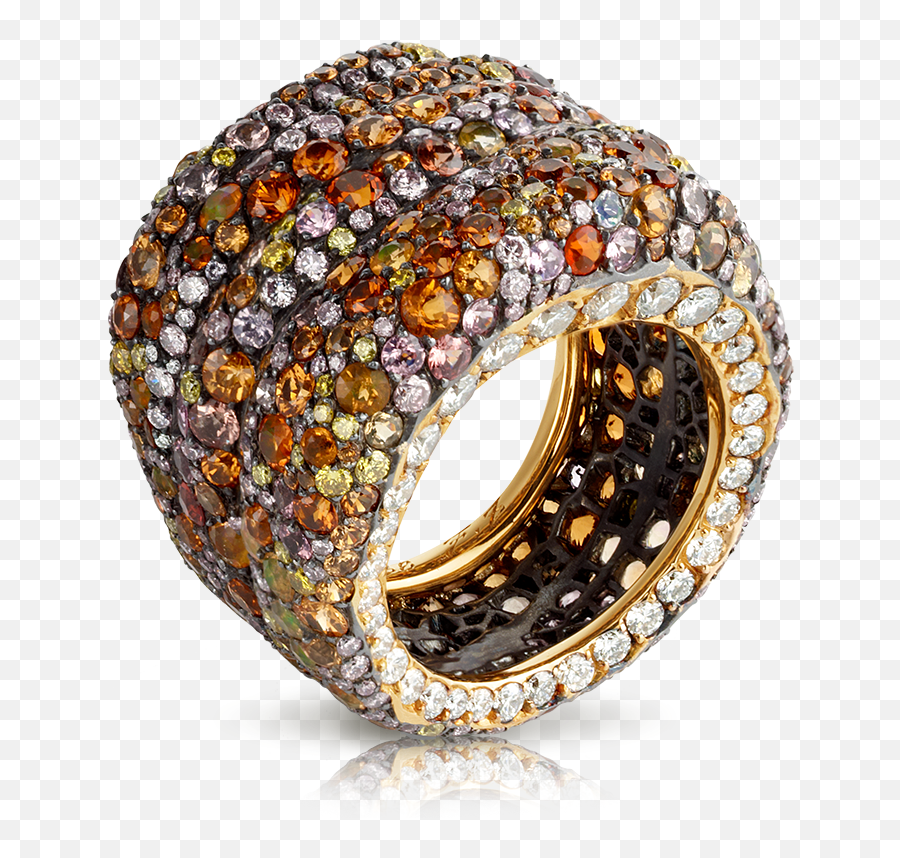 Passion Orange Ring - Wedding Ring Emoji,Faberge Emotion Rings Price