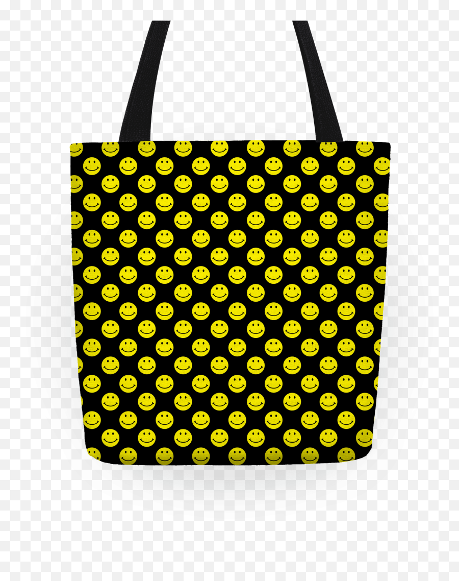 Smiley Face Pattern Totes Lookhuman Emoji,Happy Face Emoji Pillow