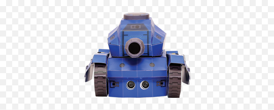 Kamibot - Tank Papercraft Blue Emoji,Doctor Who Emoji Robots