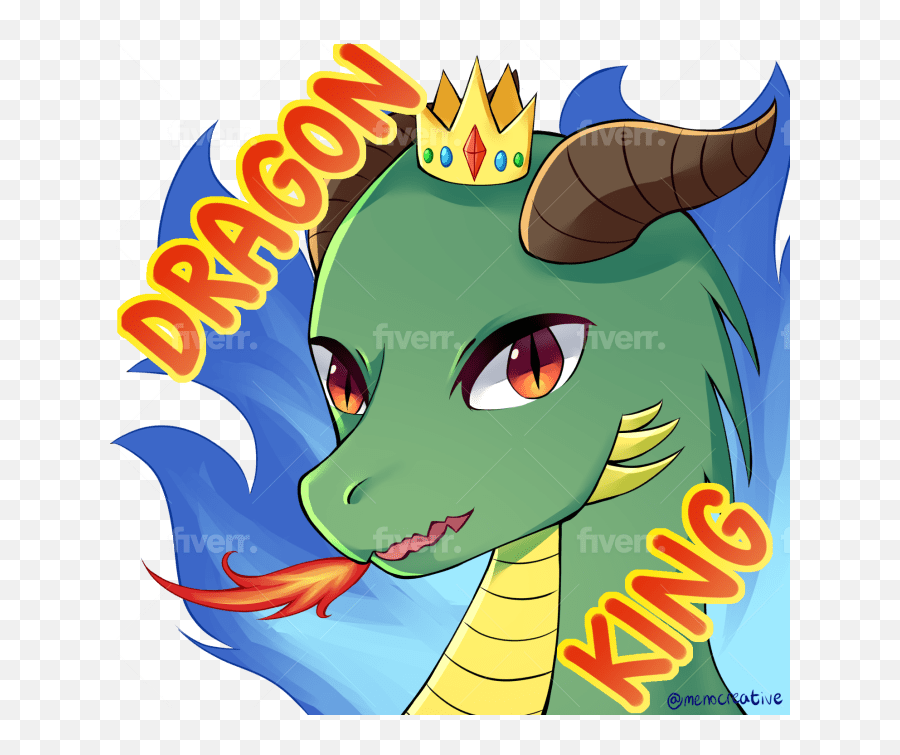 Custom Profile Picture Or Twitch Emote - Dragon Emoji,Dragonl Twitch Emoticons