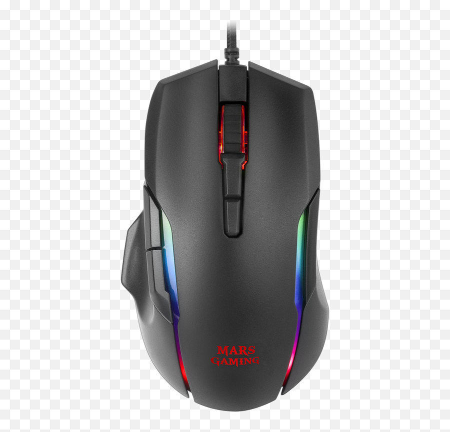 Ratón Profesional Mmx - Led Gaming Mouse Mars Gaming Mmx 12400 Dpi 220 Ips 1000 Hz Led Black Emoji,Como Hacer Un Emoticon De Un Raton