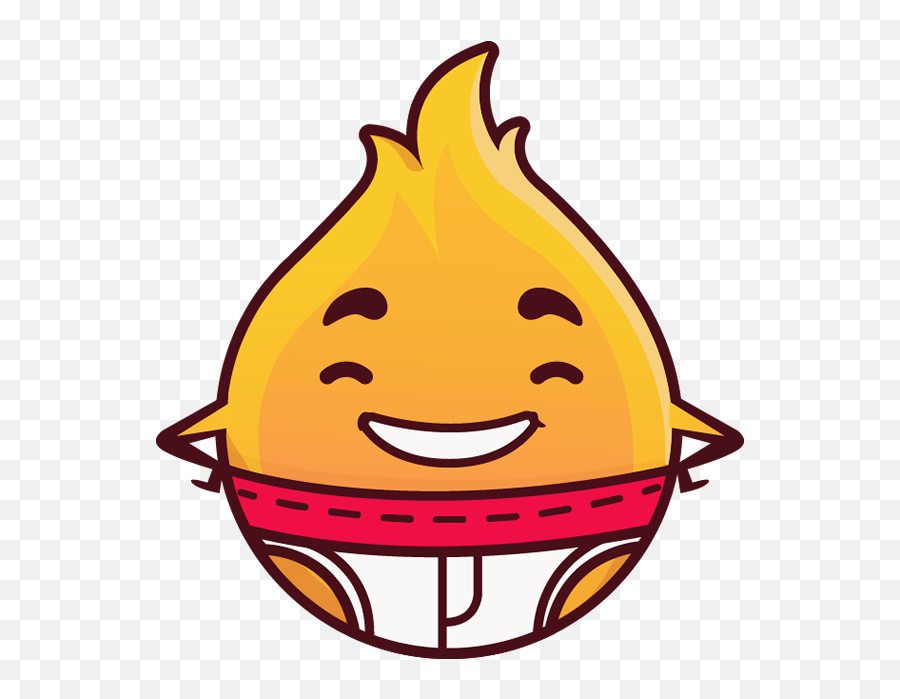 Download Hd Kawaii Laflame Transparent Png Image - Nicepngcom Happy Emoji,Kawaii Emoticon Png