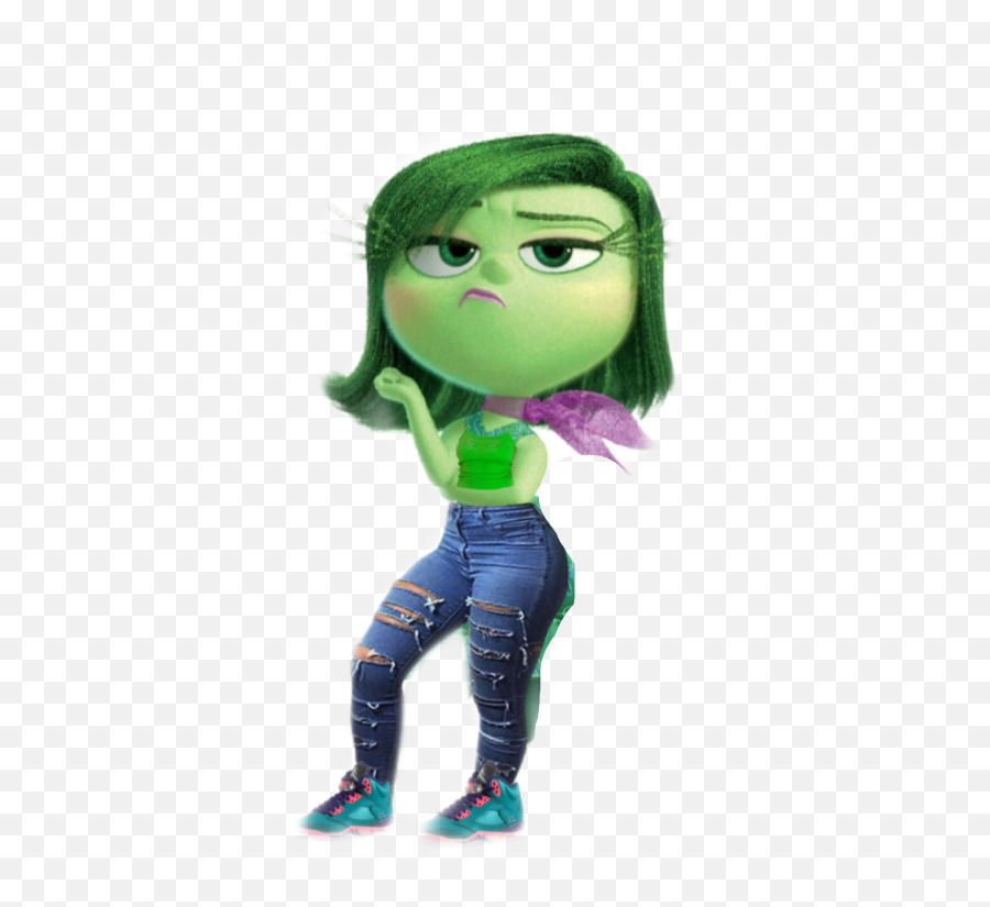 Discust Sticker Disgust Inside Out Emoji Pictures Of Discusted Emojis Free Emoji Png Images