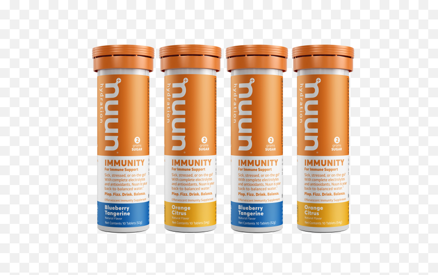 Nuun Immunity Immune Support Hydration Supplement Electrolytes Antioxidants Vitamin C Zinc Turmeric Elderberry Ginger Echinacea - Blueberry Cylinder Emoji,Emoji Stickers And Candy Box 36ct