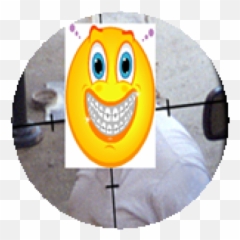 Smiley Snipe Lol I Painted Over A Guys Face - Roblox Happy Emoji,Emoticon For Lol