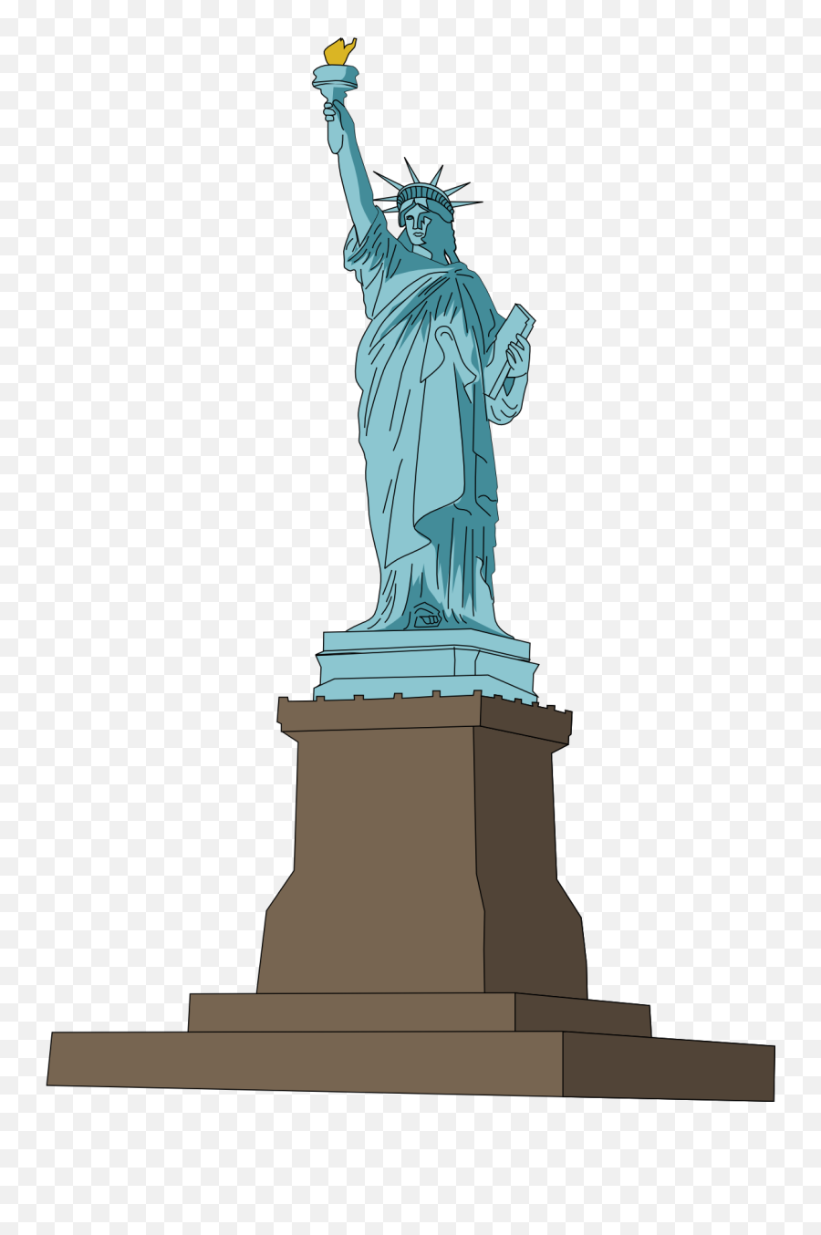 Statue Of Liberty Animated Emoji,Statue Of Liberty And Paper Emoji