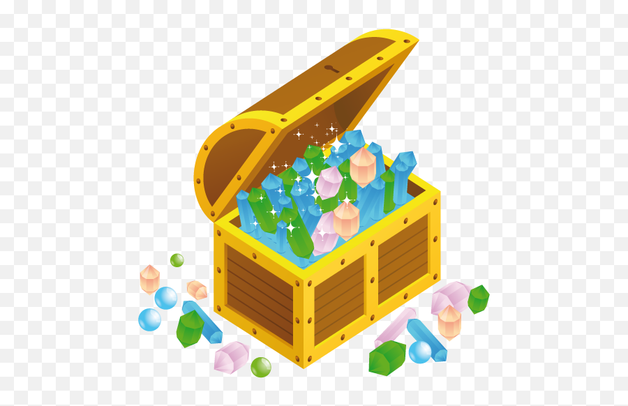 Treasure Chest Open Icon - Treasure Chest Icon Emoji,Treasure Emoji