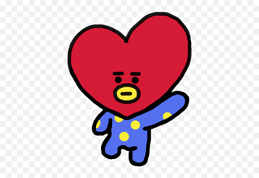 15 Lovely Anime Art App - Bt21 Tata Emoji,Emoticon De Changuito