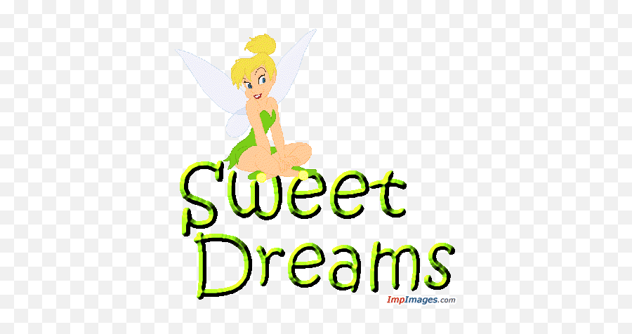 Good Night Sweet Dreams - Fairy Emoji,