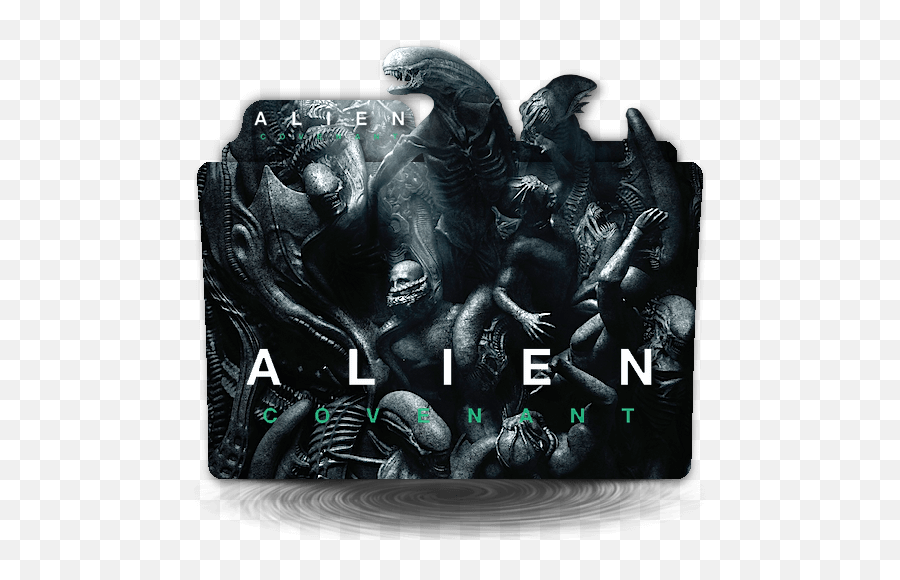 Alien Covenant Folder Icon - Designbust Alien Covenant Movie Folder Icon Emoji,Alien Emoji Background