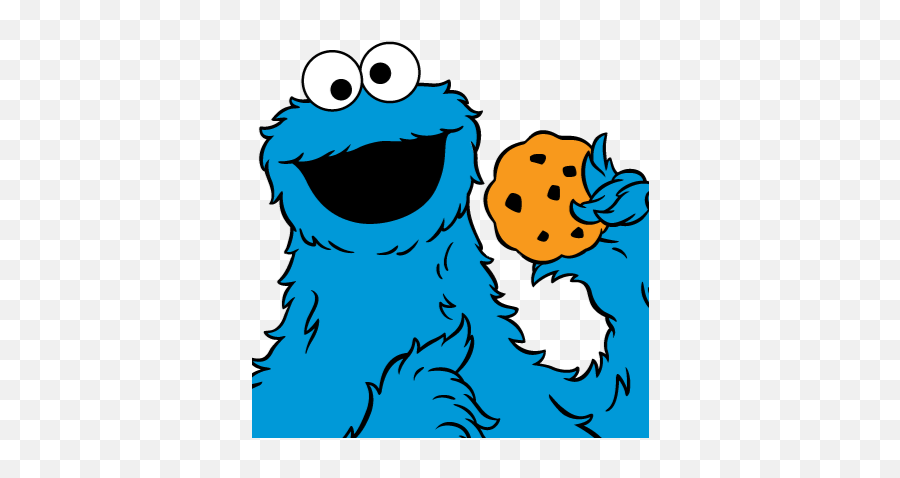 Cookiemonster - Transparent Background Cookie Monster Clipart Emoji,Cookie Monster Emoji