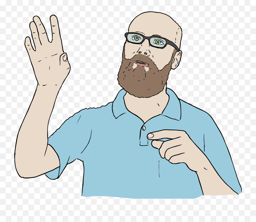 Man Hand Gesture Wave Fingers - Ask For Help High School Emoji,What Emotion Is A Face Palm