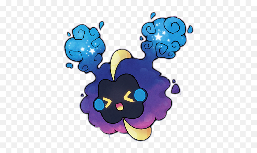 Cosmog Pokemon Kawaii Cute Sticker By Ultasylveon15 - Png Pokemon Kawaii Emoji,Pokemon Made Out Of Emojis