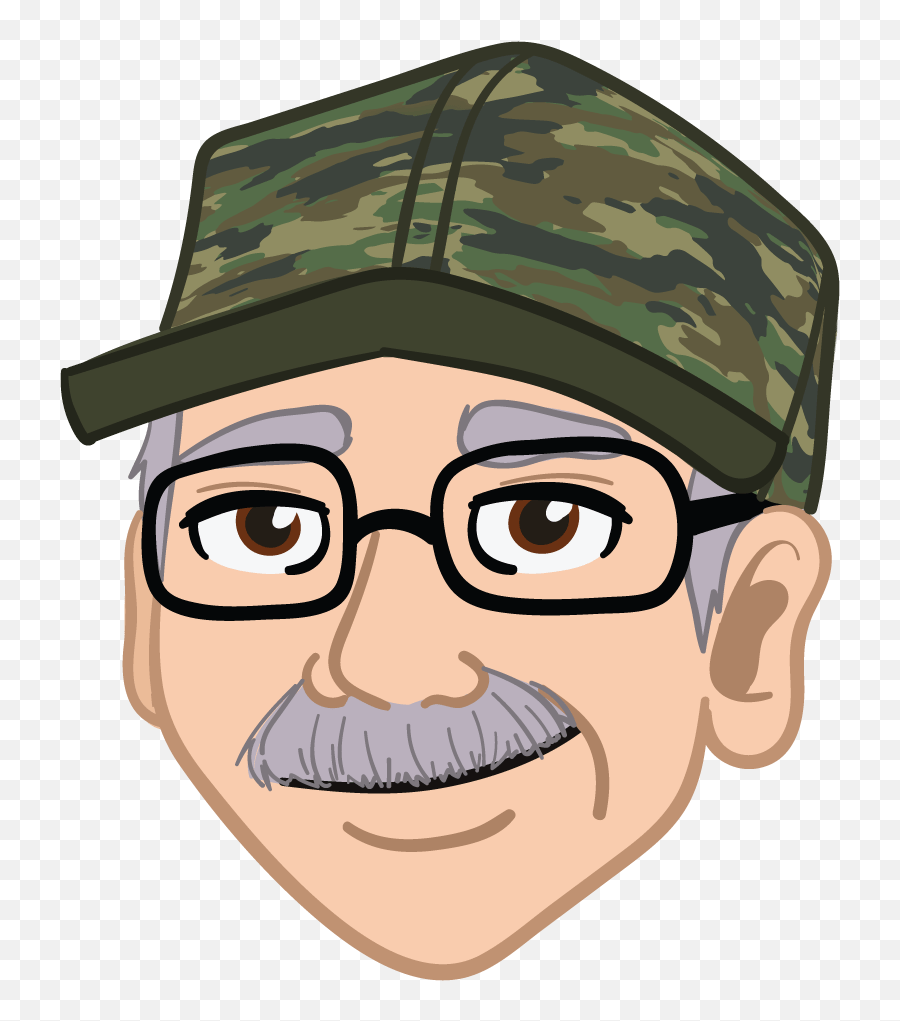 Embroidery - Military Camouflage Emoji,20 Characture Emotions
