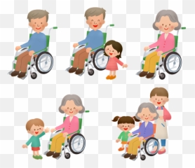 Free Photo Senior Citizens Senior Woman Senior Man - Person On Wheelchair Clipart Emoji,Emotions Grandparents Caring For Grandchildren
