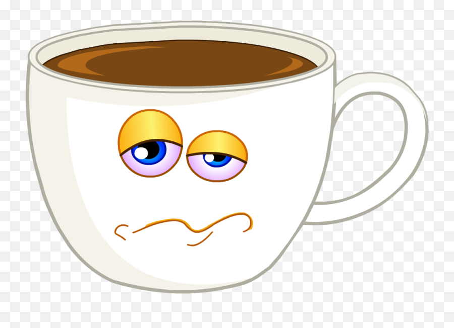 Emoji Clipart - Coffee Mug Coffee Cartoon Drawing,Coffee Transparent Emojis