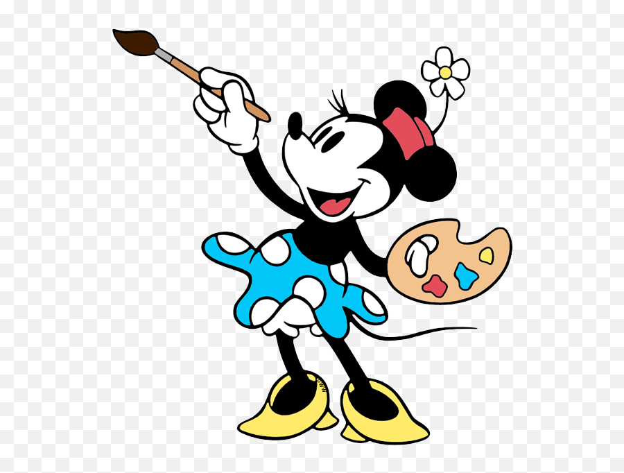 Mini Mouse Dress Up - Shefalitayal Minnie Mouse Painting Clipart Emoji,Mickey Mouse Emoji Copy Paste