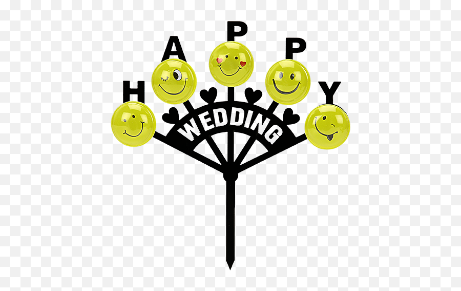 5d Smiley - Happy Emoji,Wedding Emoticon