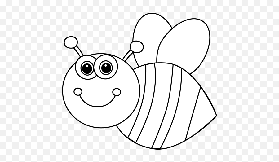 Bee Clip Art Free Black And White Emoji,Desenho De Emoticon Para Colorir