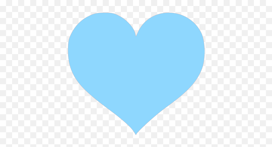 Heart Emoji Color Blue - Heart Png Download 500500 Free Blue Heart Png,Heart Emoji Png