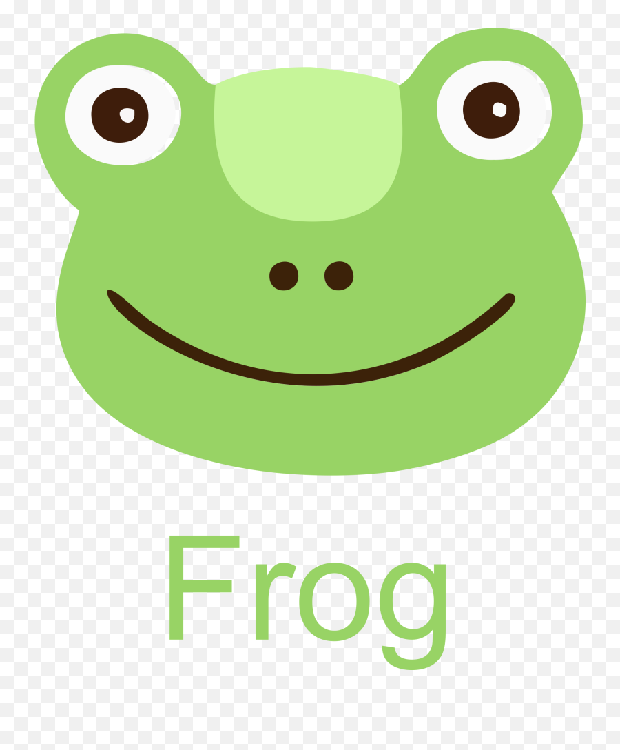 Frog Face Clipart Icon Printable Free - Printable Cartoon Clipart Frogs Emoji,Animated Frog Emoticon