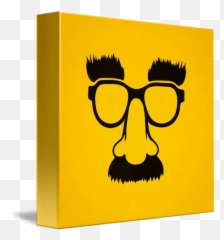 Mustache Clipart Nerd Glass - Glasses Nose Mustache Png Emoji,Fake Moustache And Glasses Emoji