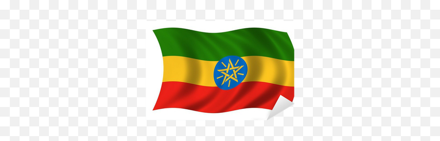 Sticker Äthiopien Fahne Ethiopia Flag - Pixershk Emoji,Mwxican Flag Emoji