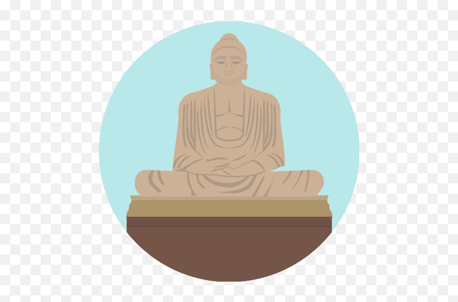 Vain Emoji Vector Svg Icon - The Great Buddha Statue,Buddha Emoji