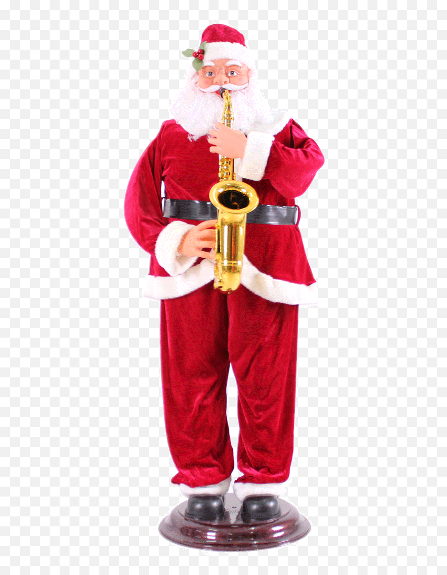 Animated Dancing Santa - Transparent Dancing Santa Claus Gif Emoji,Dancing Santa Emoticon