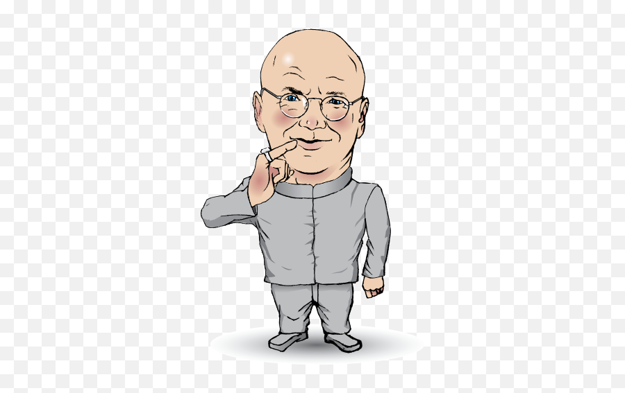 Free Clip Art Evil - Senior Citizen Emoji,Dr Evil Emoticon