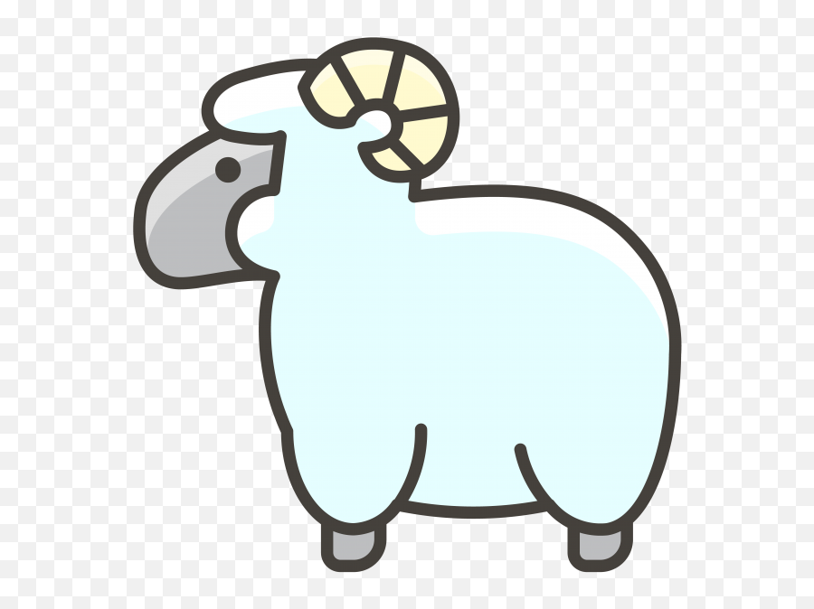 Ram Emoji Clipart Free Download Transparent Png Creazilla - Animal Figure,Lion Emoji