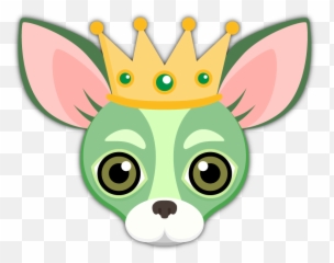 Green Saint Patricks Day Chihuahua - Chihuahua Kisses Clip Art Emoji,Prince Crown Emoji