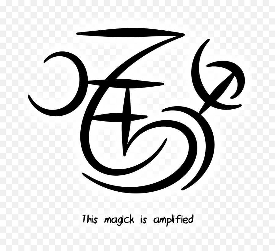 This Magick Is Sigil Made - Amplification Sigils Emoji,No Emotions For Magick
