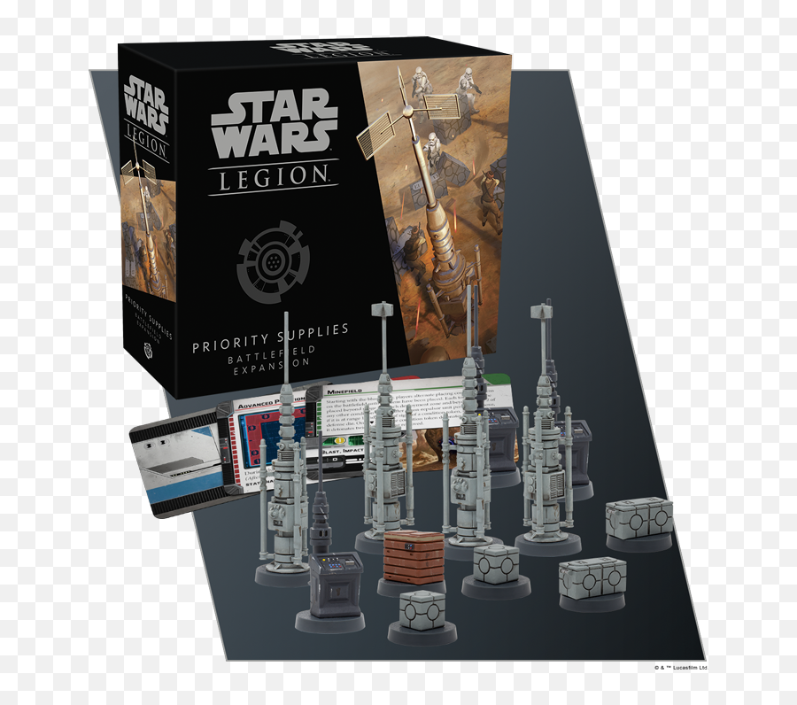 Priority Supplies Battlefield Expansion - Star Wars Legion Priority Supplies Battlefield Expansion Emoji,Battlefront 2 Never Got An Emoticon In A Crate