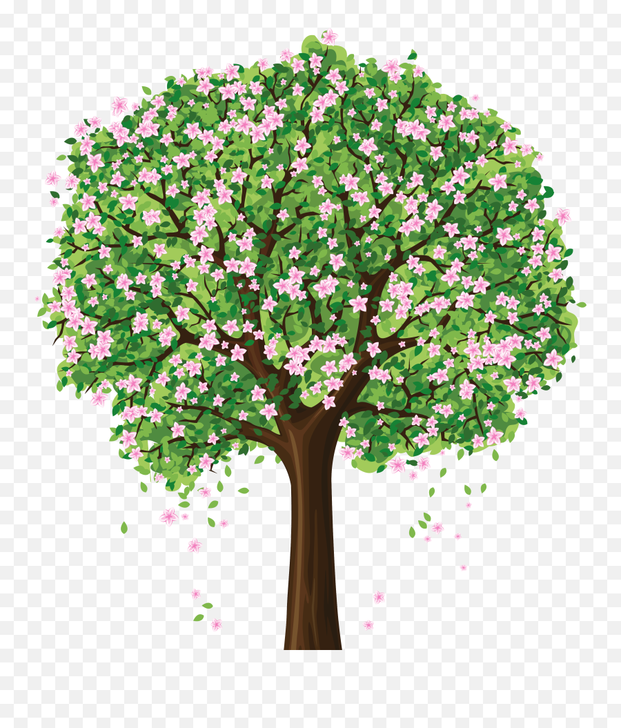 Branch Clipart Clipart Transparent Background Branch - Flower Tree Clipart Emoji,Japanese Emoticons Love Transparent Bg