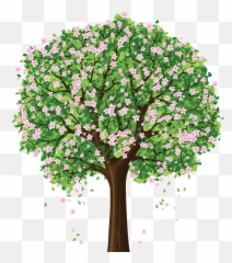 Branch Clipart Clipart Transparent Background Branch - Flower Tree Clipart Emoji,Japanese Emoticons Love Transparent Bg