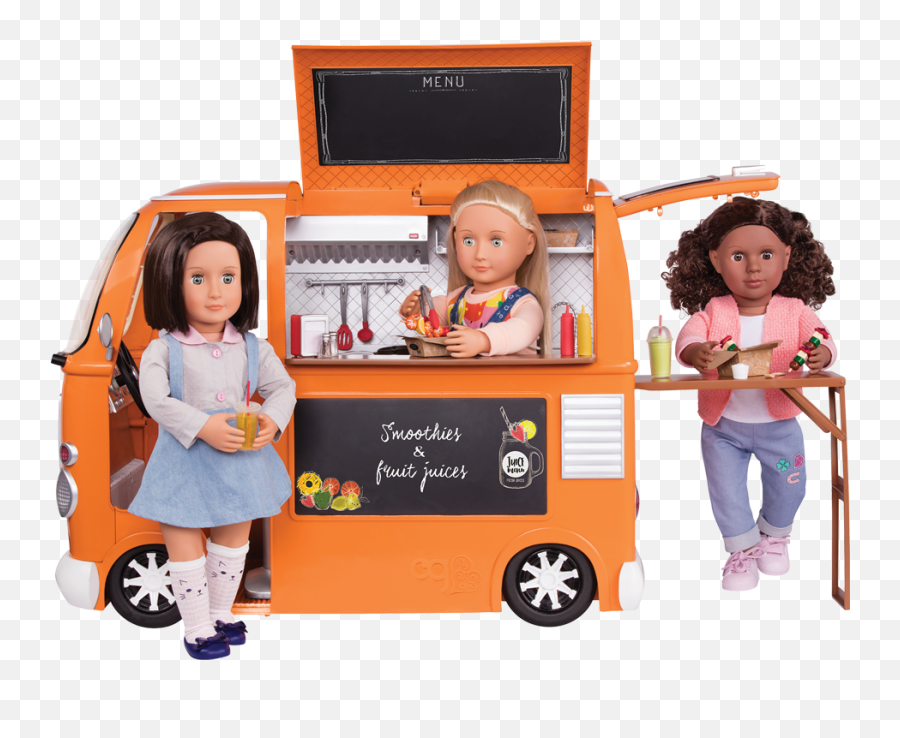 Grill To Go Food Truck 18 - Inch Doll Truck Our Generation Our Generation Dolls Food Truck Emoji,Lifelike Doll Showing Emotions