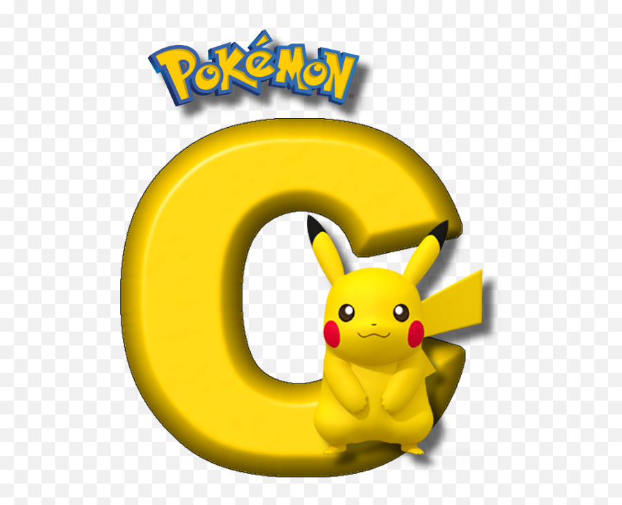 Abecedario De Pikachu De Pokémon Pikachu Alphabet - Oh My Abecedario De Pikachu Emoji,Dulceros De Emojis