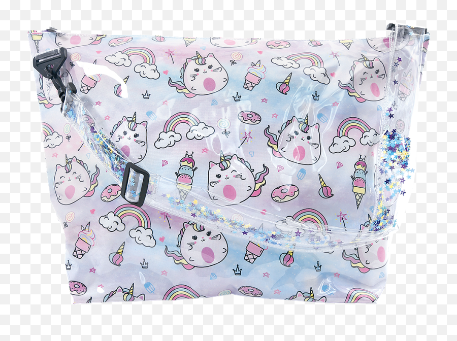 Tween Bags Kids Backpacks - For Teen Emoji,Pink Fluffy Unicorns Dancing On Rainbows Emojis