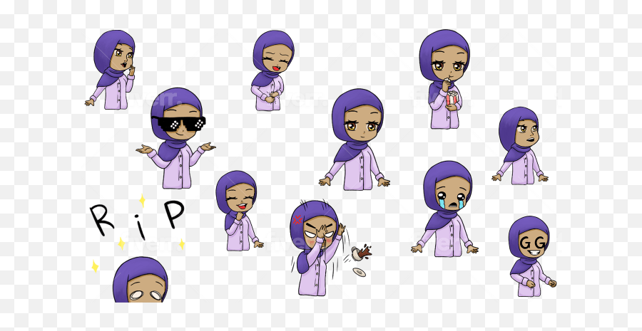 Draw Personal Emotes Emoji And Sticker For Twitch By,Emotion Draw Reference
