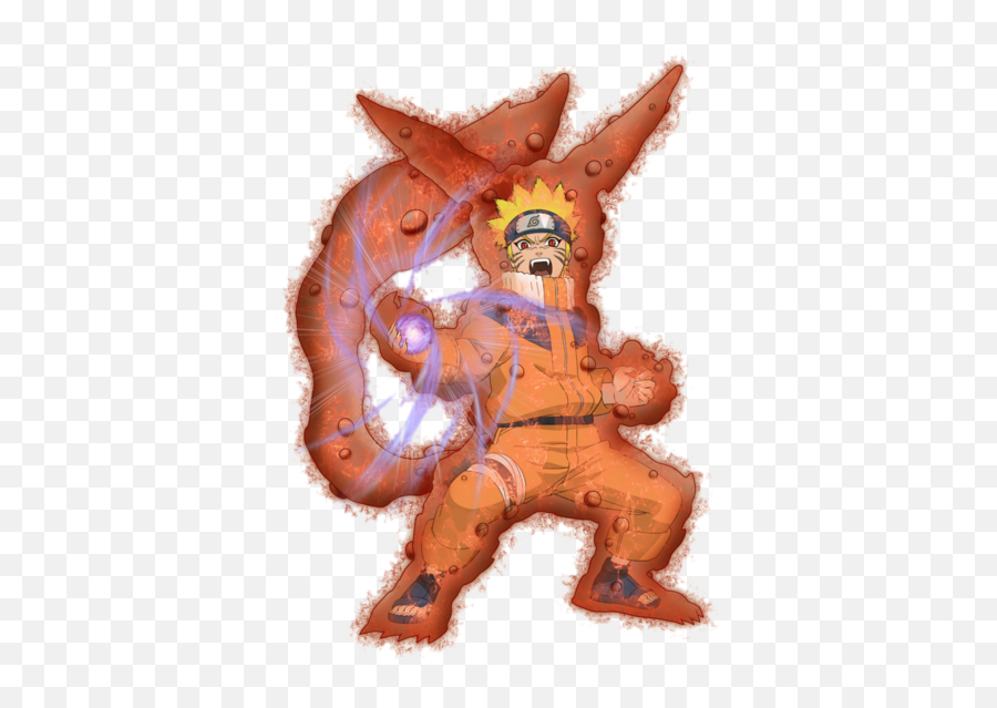 Naruto Uzumaki - One Tailed Naruto Emoji,Six Tails Saiken Emotion