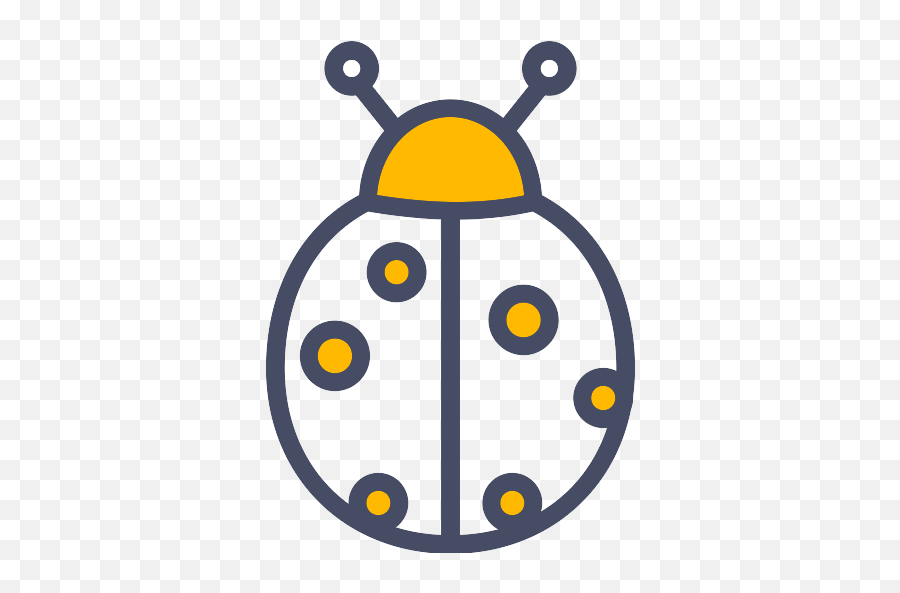 Ladybug Vector Svg Icon - Ladybug Doodle Emoji,What Is The Termite, Ladybug Emoticon