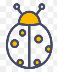 Ladybug Vector Svg Icon - Ladybug Doodle Emoji,What Is The Termite, Ladybug Emoticon