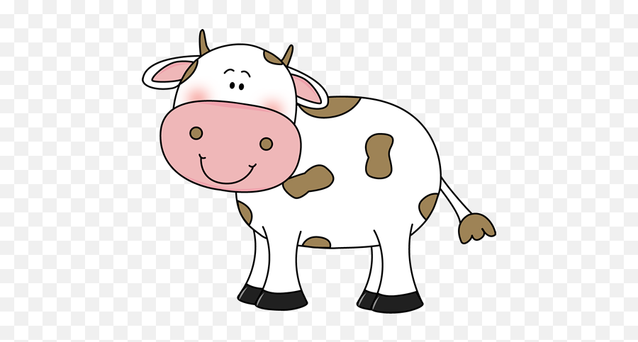 Cow Clip Art - Cow Images Cow Coloring Page Clipart Emoji,Cow Fb Emoticon