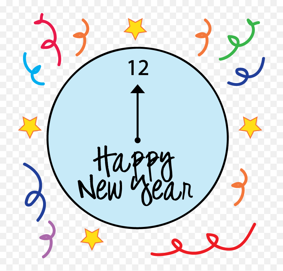 Free New Years Eve Party Images Download Free Clip Art - New Years Clock Clip Art Emoji,New Year Emoji
