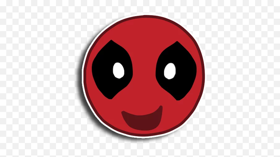 Marvel Stickers Para Telegram - Happy Emoji,Deadpool Emoticon Facebook
