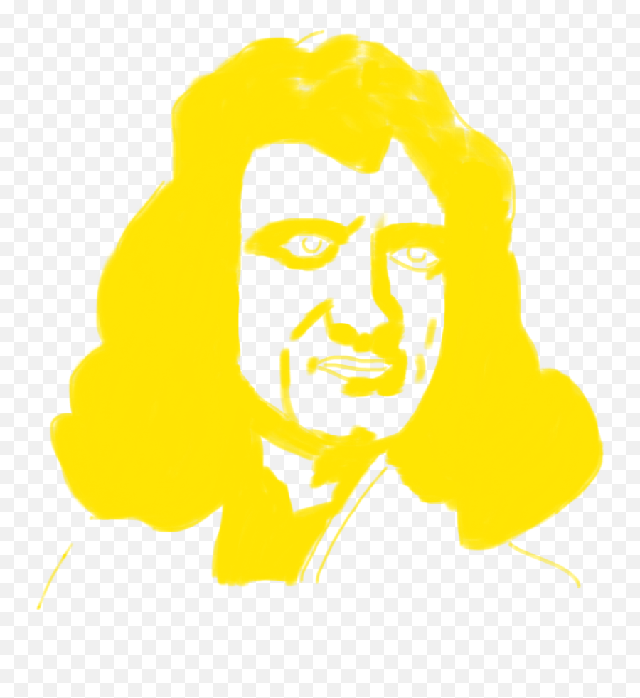 Isaac Newton Apple Sticker - Hair Design Emoji,What Emojis Are Isaac Newton