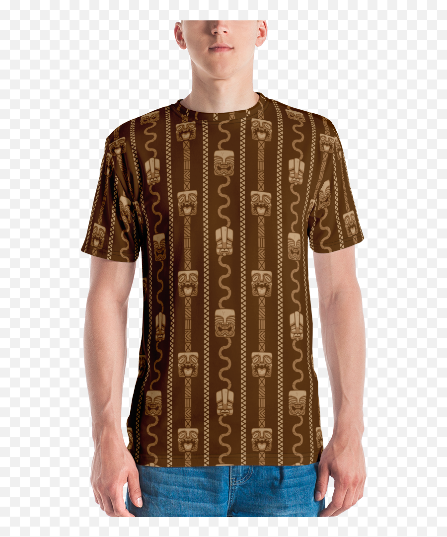 Brown Tiki Shirt Womens Clothing - Binary Code T Shirt Emoji,Teen Fashion Emoji Outfit