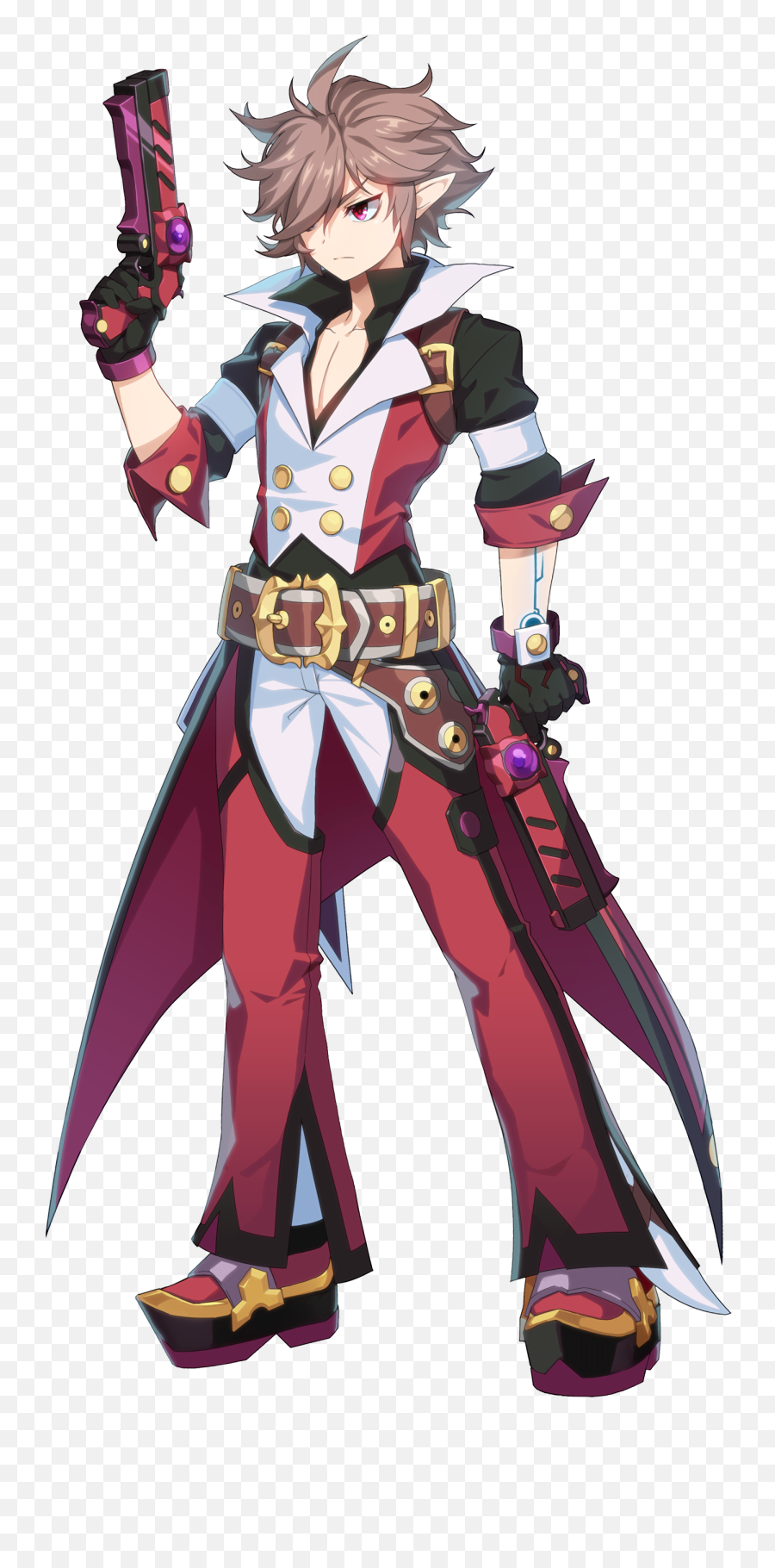 Rufusdimensional Chaser Grand Chase Wiki Fandom - Fictional Character Emoji,Elsword Erbluhen Emotion Im A Healer But